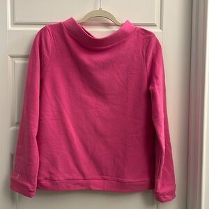 Dudley Stephens Bubblegum Pink Brighton Fleece Boatneck Size Medium